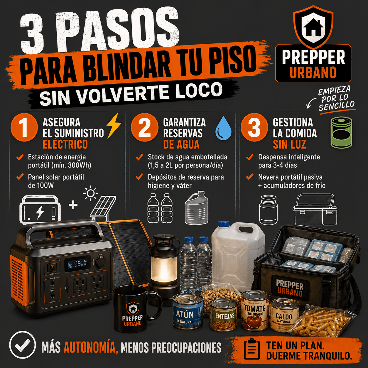 Como Empezar – Prepper Urbano